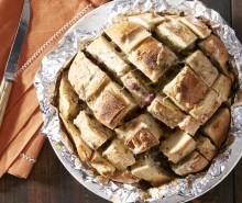 Herb and Pomegranate Pull-Apart Bread