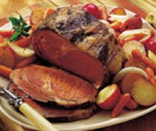 Ribeye &amp; Roasted Garlic Vegetables