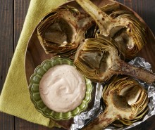 Oven Roasted Artichokes