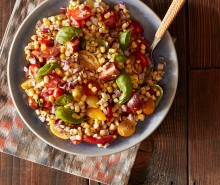 Grilled Corn and Heirloom Tomato Salad