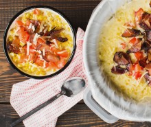 Tomato And Bacon Creamed Corn Casserole