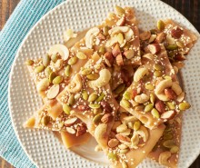 Salted Caramel Nut Brittle