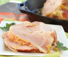 Slow Cooker Holiday Ham with Pineapple Glaze