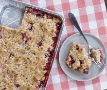 Strawberry Crumb Bars