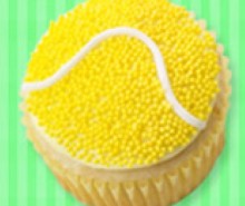 Tennis Ball Cupcakes