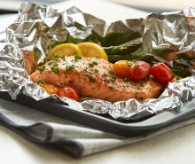 How to Grill Salmon in Foil