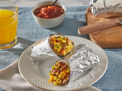 How to Meal Prep Breakfast Burritos