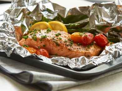 How to Grill Salmon in Foil