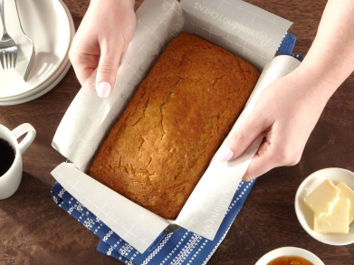 How to Line a Loaf Pan with Parchment Paper