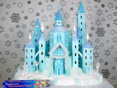 Gingerbread Ice Castle